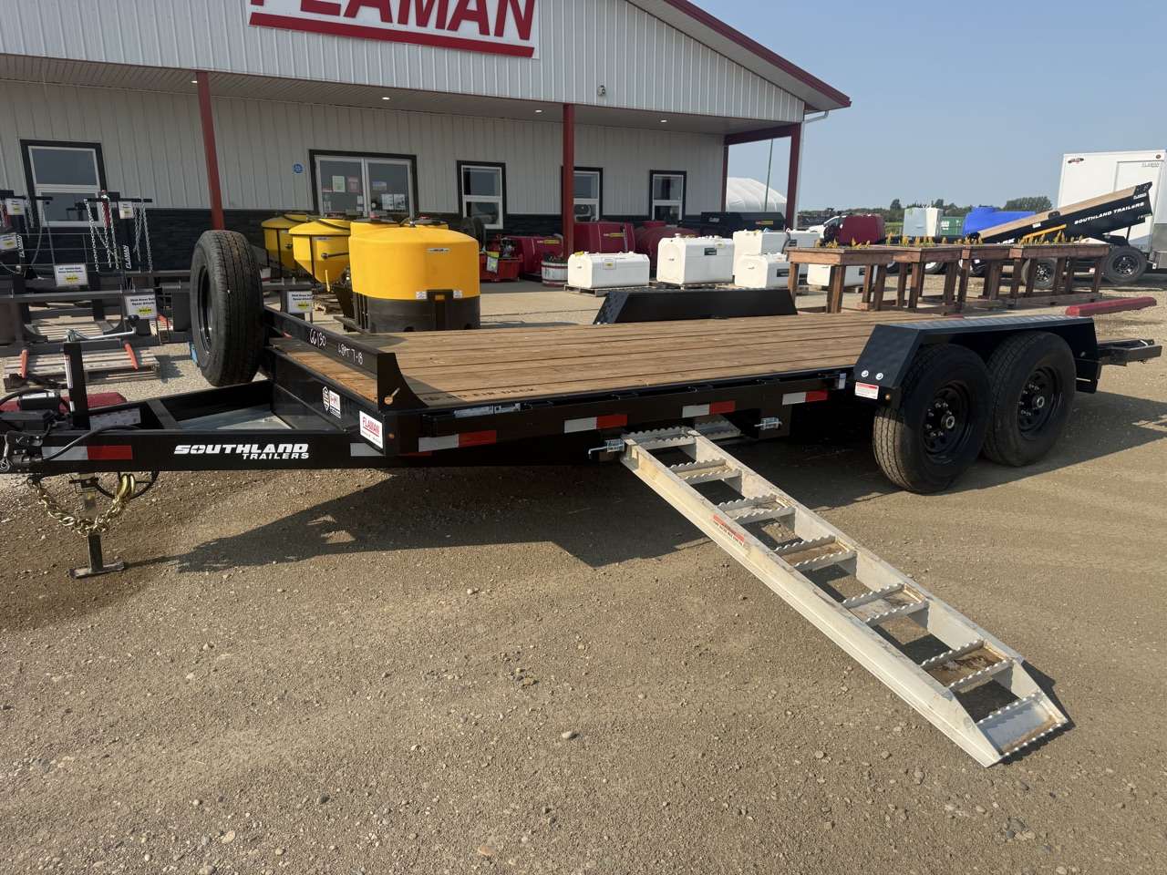 2026 Southland 18' Flat Deck Tandem 7K Trailer