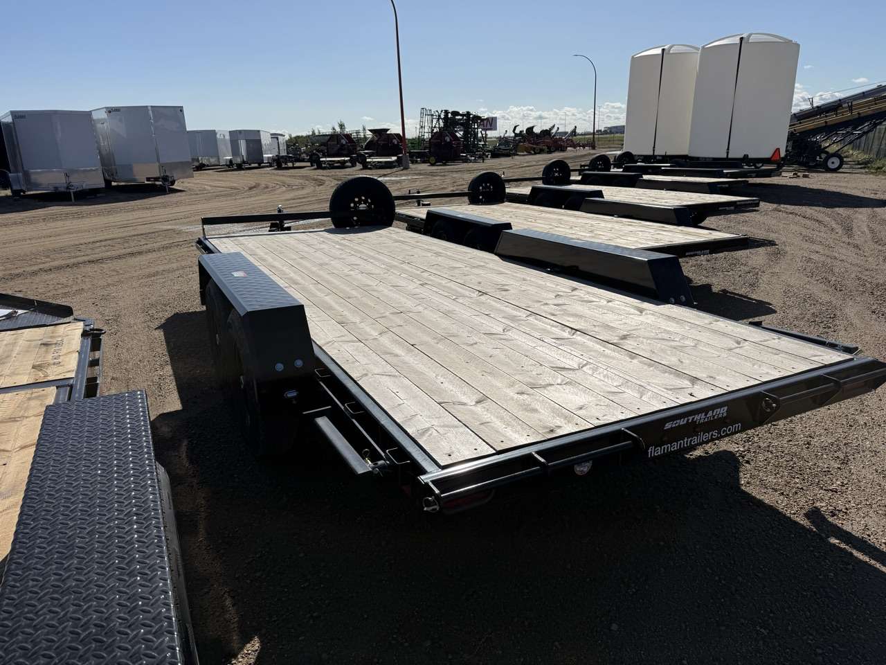 2026 Southland 18' Flat Deck Tandem 7K Trailer