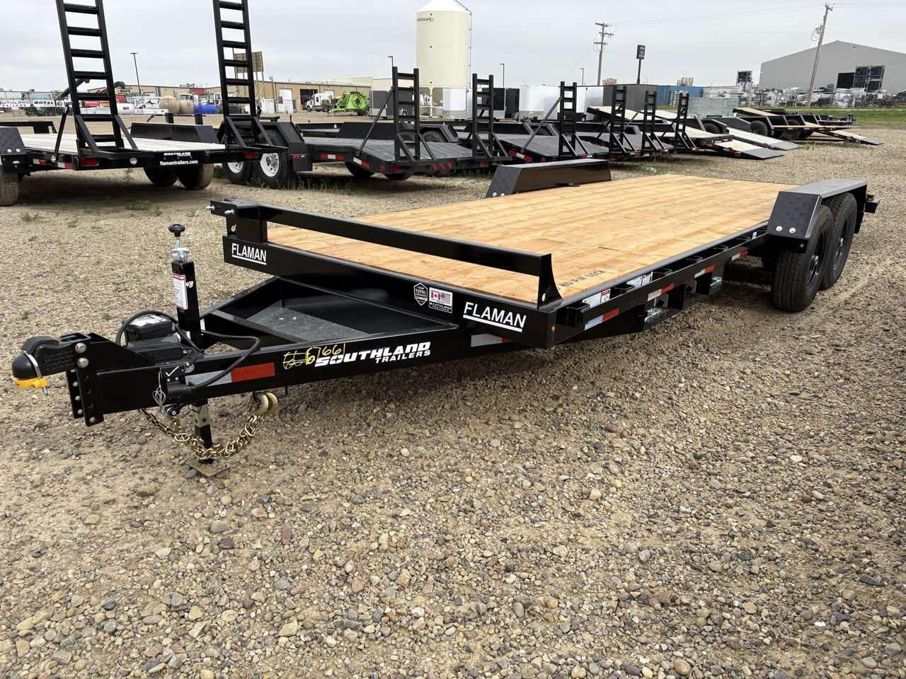 2026 Southland 20' + 2' BT Flat Deck Tandem 7K Trailer