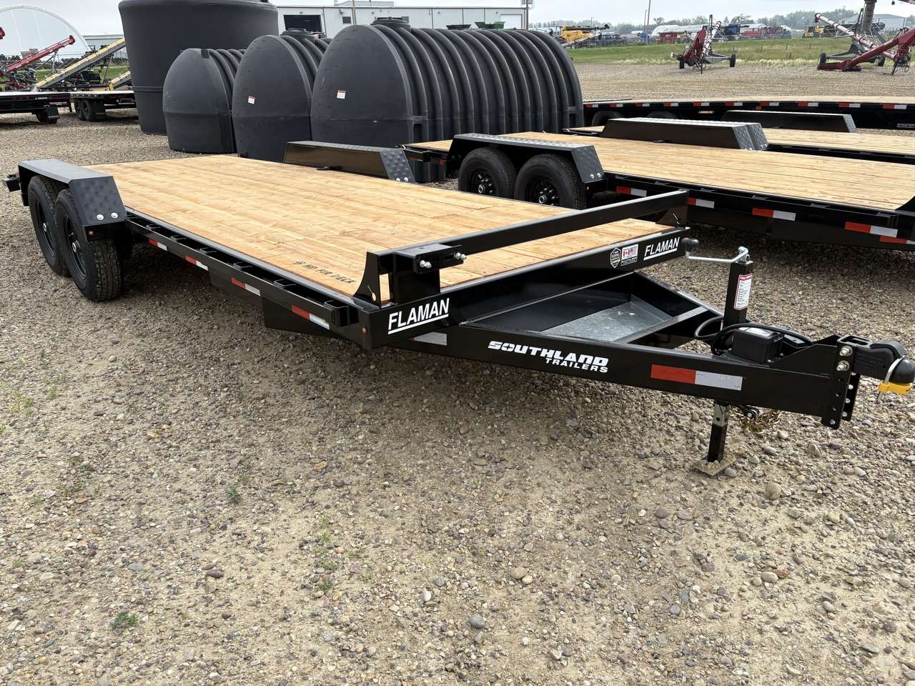 2026 Southland 20' + 2' BT Flat Deck Tandem 7K Trailer