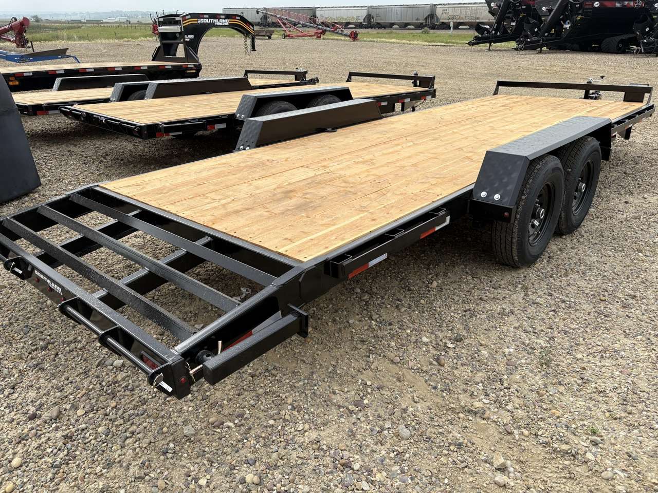 2026 Southland 20' + 2' BT Flat Deck Tandem 7K Trailer
