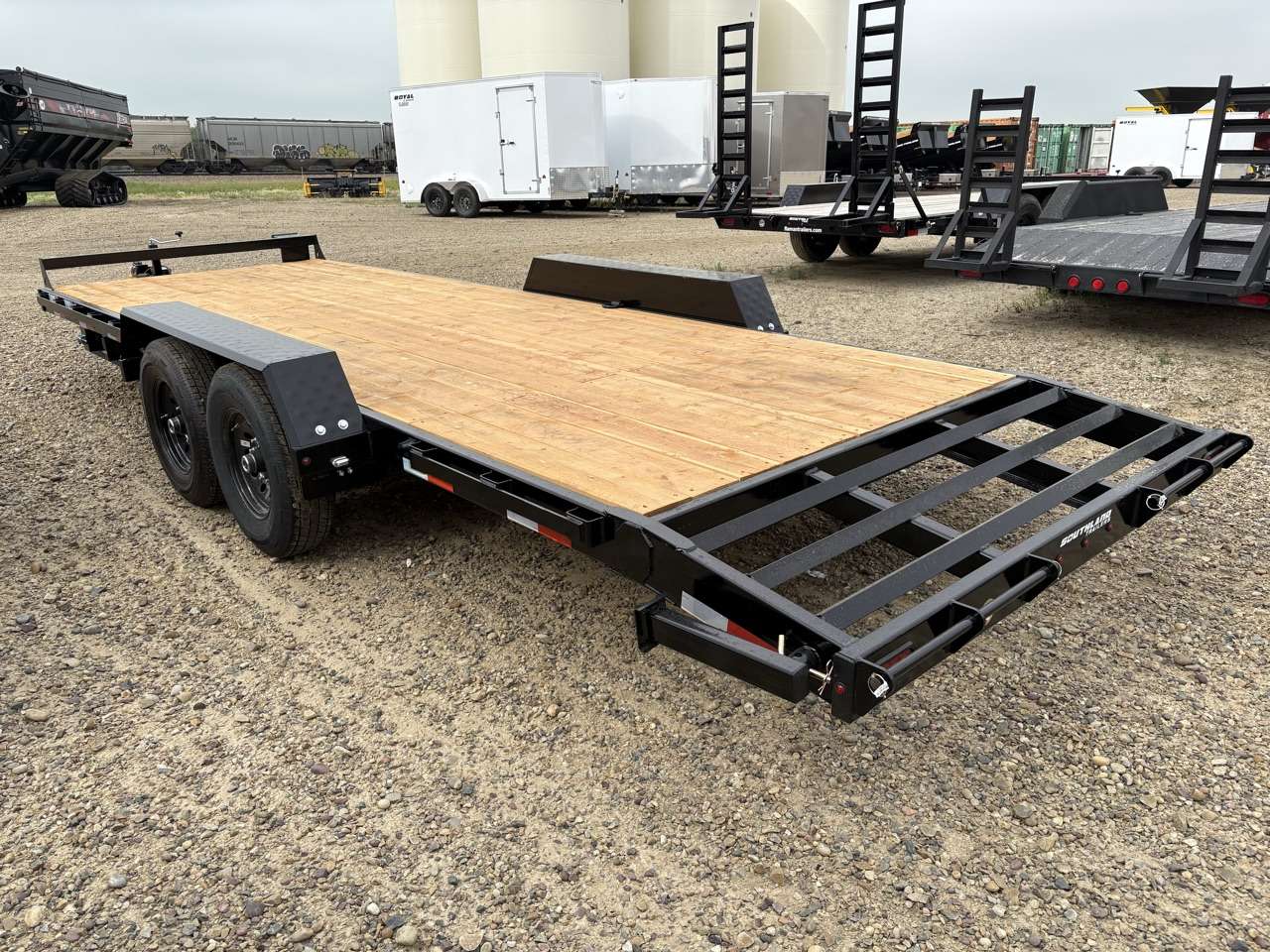 2026 Southland 20' + 2' BT Flat Deck Tandem 7K Trailer