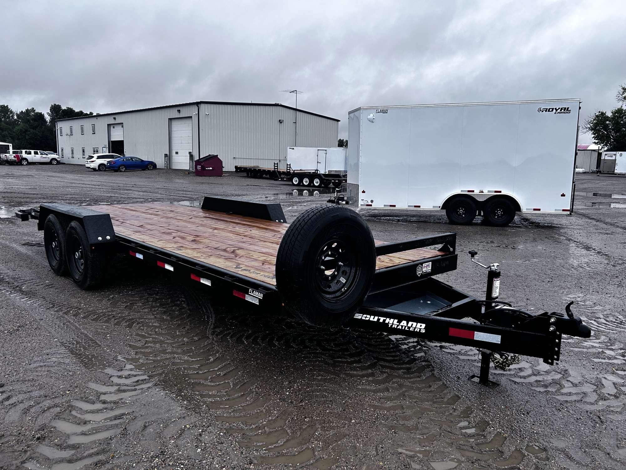 2026 Southland 20' + 2' BT Flat Deck Tandem 7K Trailer