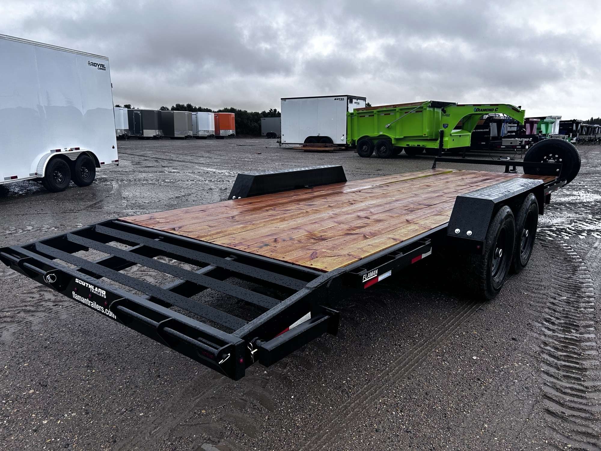 2026 Southland 20' + 2' BT Flat Deck Tandem 7K Trailer