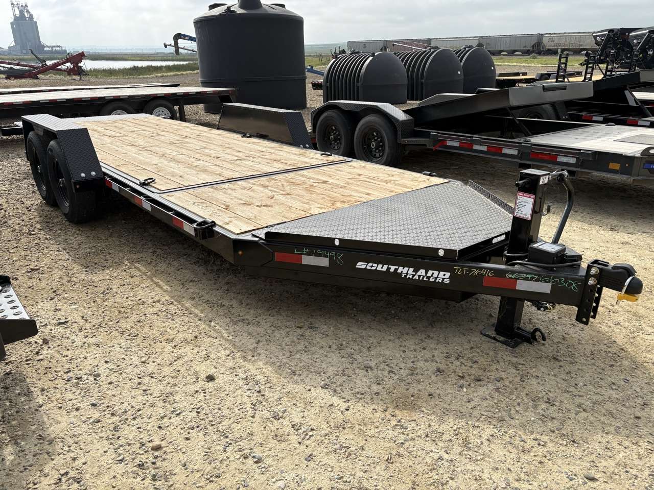 2026 Southland 20' (4' + 16') Partial Tilt Tandem 7K Trailer