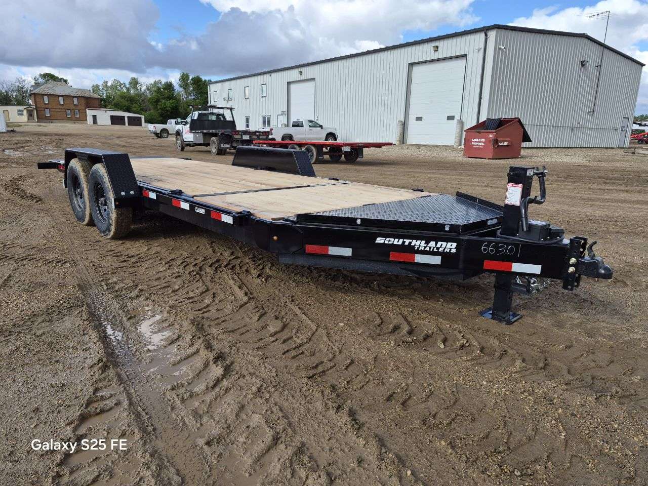 2026 Southland 20' (4' + 16') Partial Tilt Tandem 8K Trailer