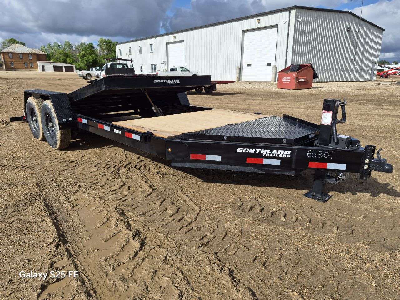 2026 Southland 20' (4' + 16') Partial Tilt Tandem 8K Trailer