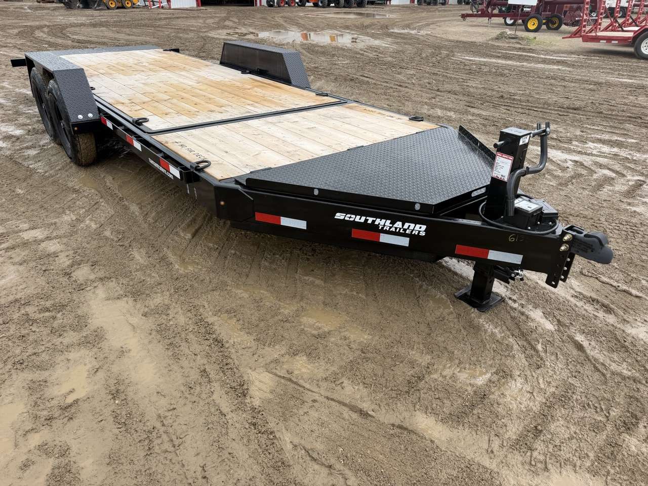 2026 Southland 20' (4'+16') Partial Tilt Tandem 8K Trailer