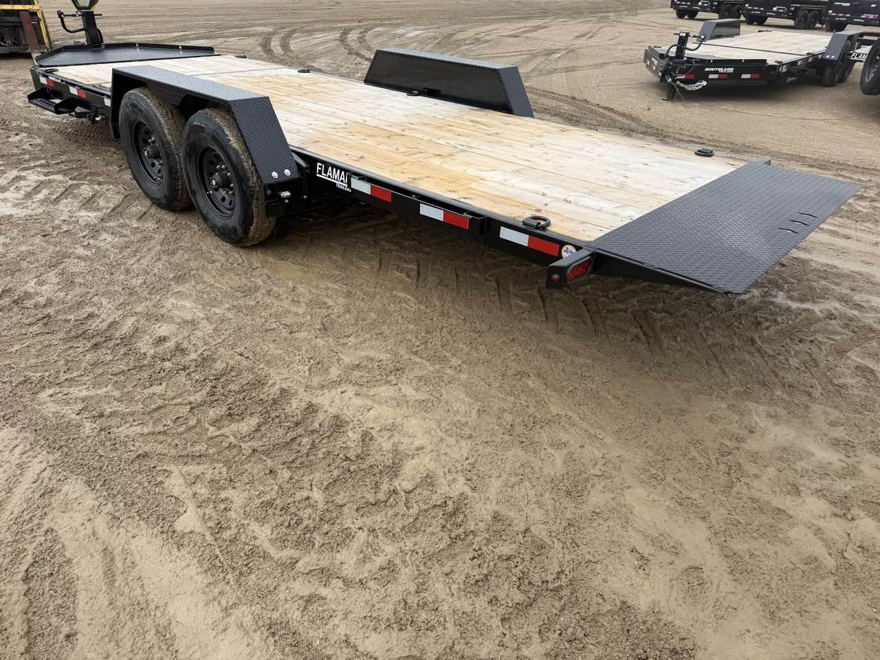 2026 Southland 20' (4'+16') Partial Tilt Tandem 8K Trailer