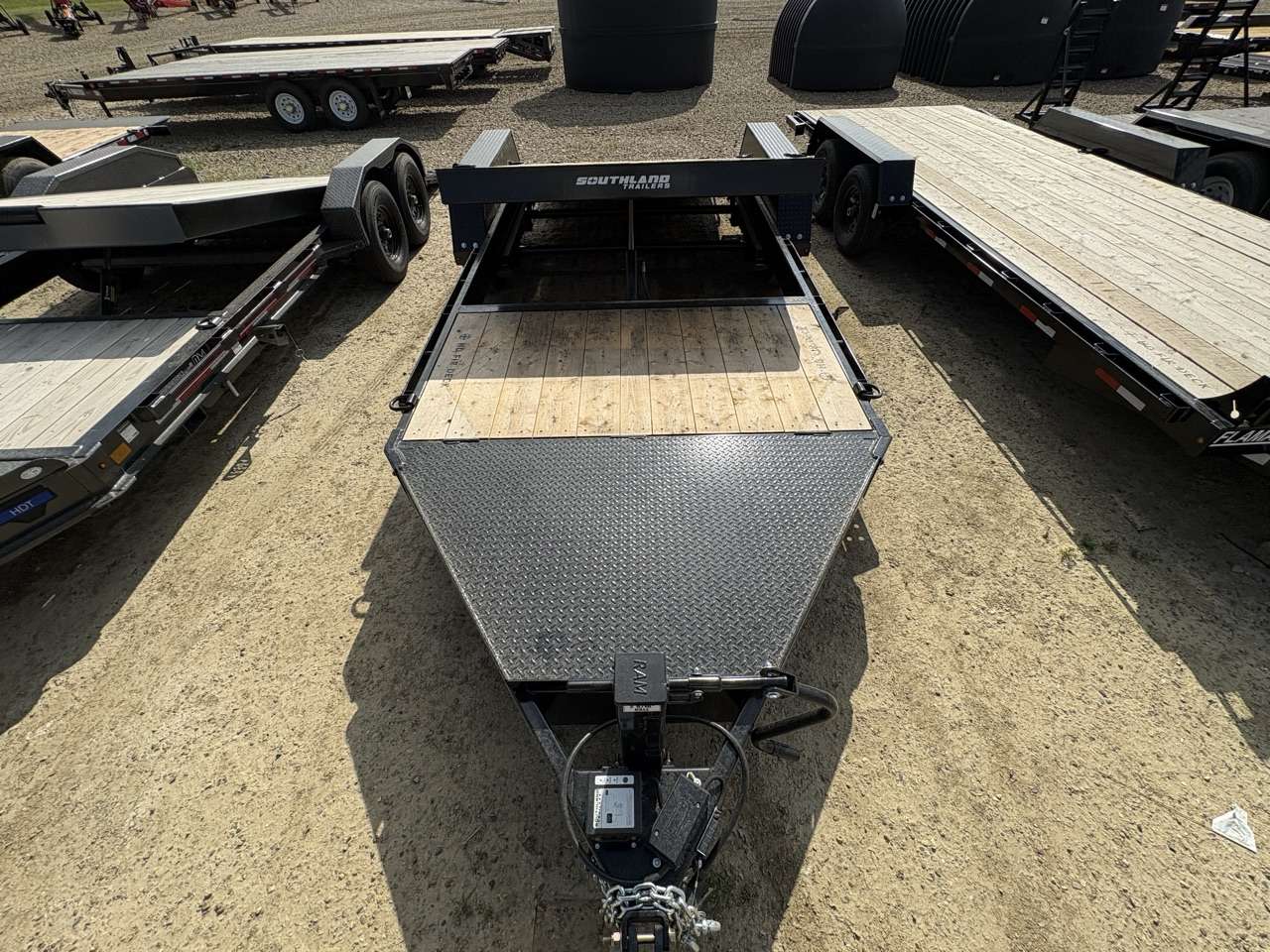 2026 Southland 20' (4' + 16') Partial Tilt Tandem 8K Trailer