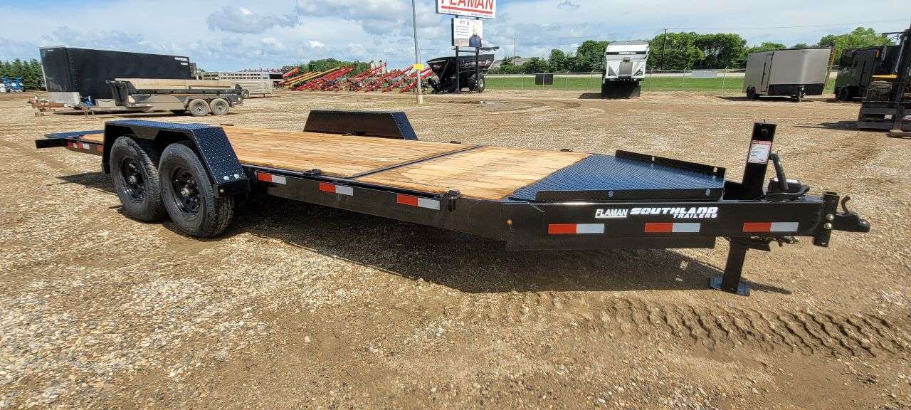 2026 Southland 20' (4' + 16') Partial Tilt Tandem 8K Trailer
