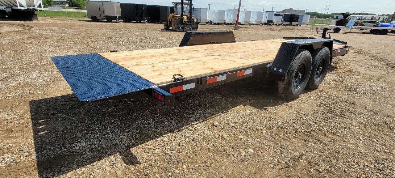 2026 Southland 20' (4' + 16') Partial Tilt Tandem 8K Trailer