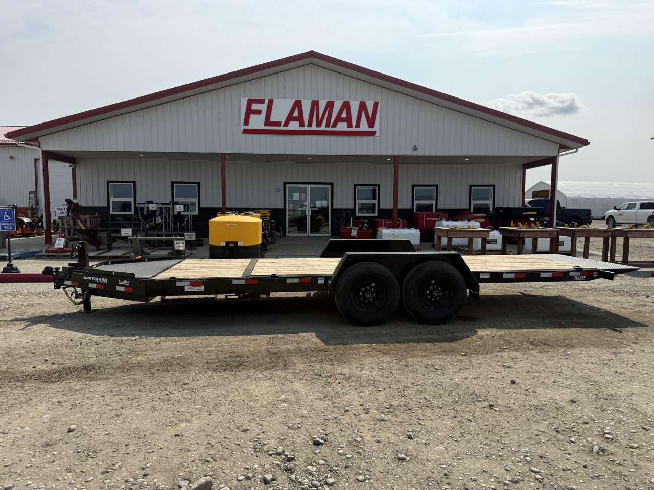 2026 Southland 20' (4' + 16') Partial Tilt Tandem 8K Trailer