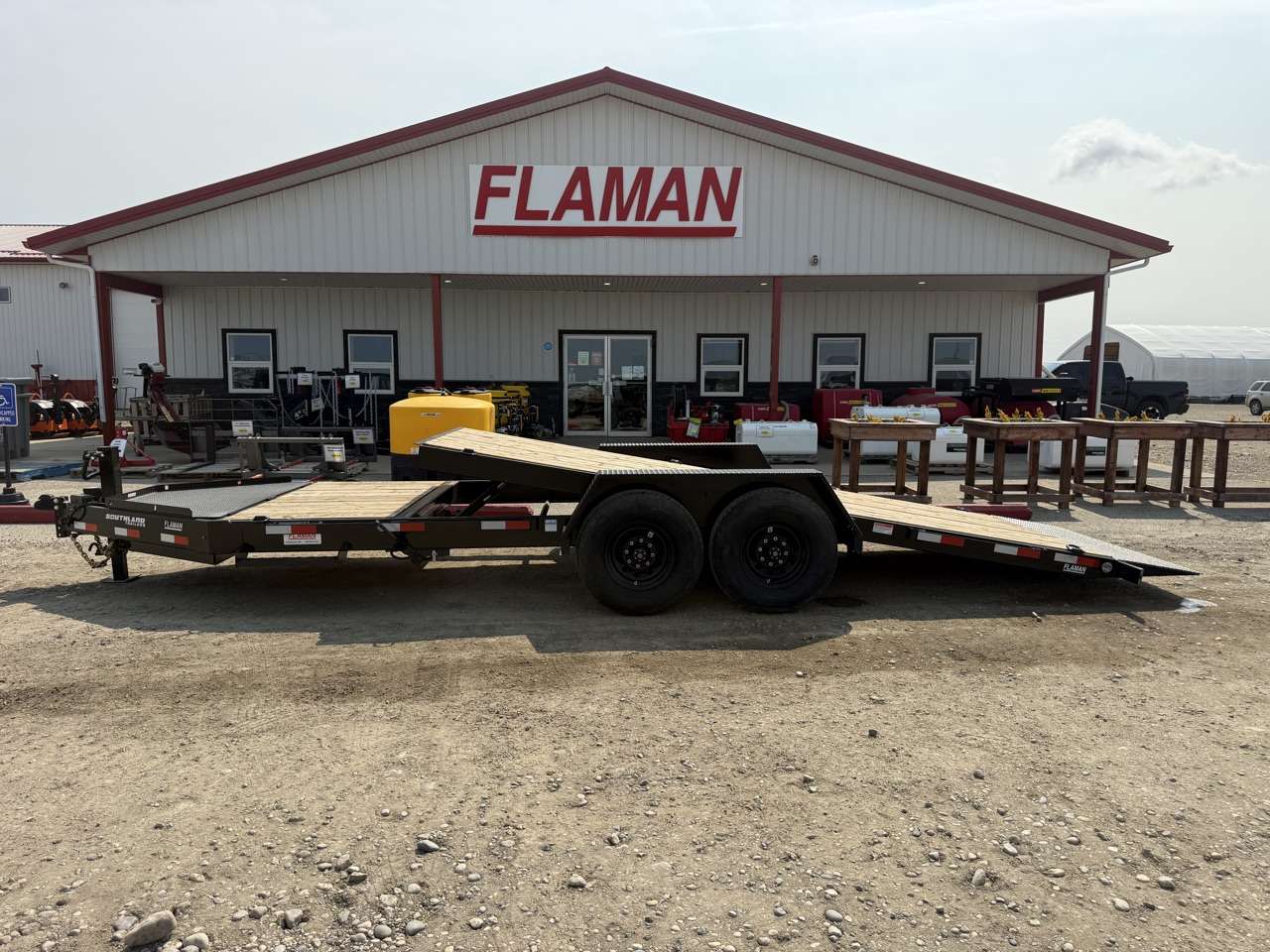 2026 Southland 20' (4' + 16') Partial Tilt Tandem 8K Trailer