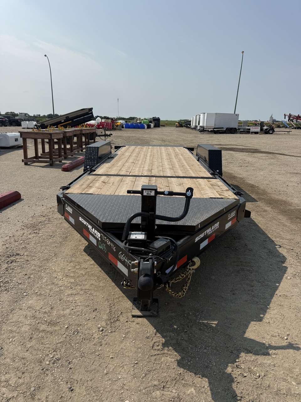 2026 Southland 20' (4' + 16') Partial Tilt Tandem 8K Trailer