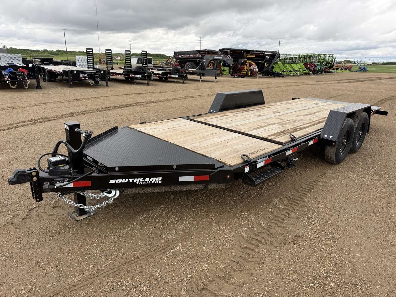 2026 Southland 20' (4'S+16'T) Partial Tilt Tandem 7K Trailer
