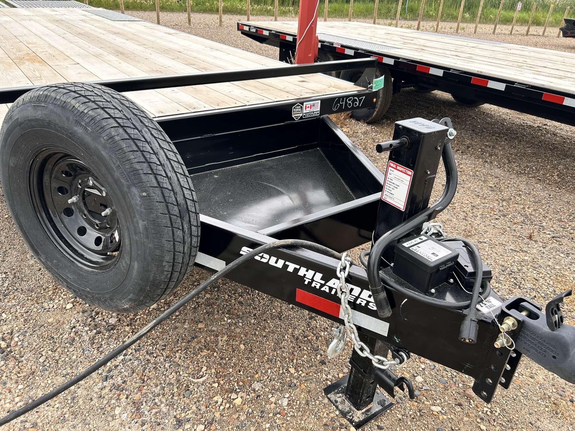 2026 Southland 20' + 5' BT Deckover Tandem 7K Trailer