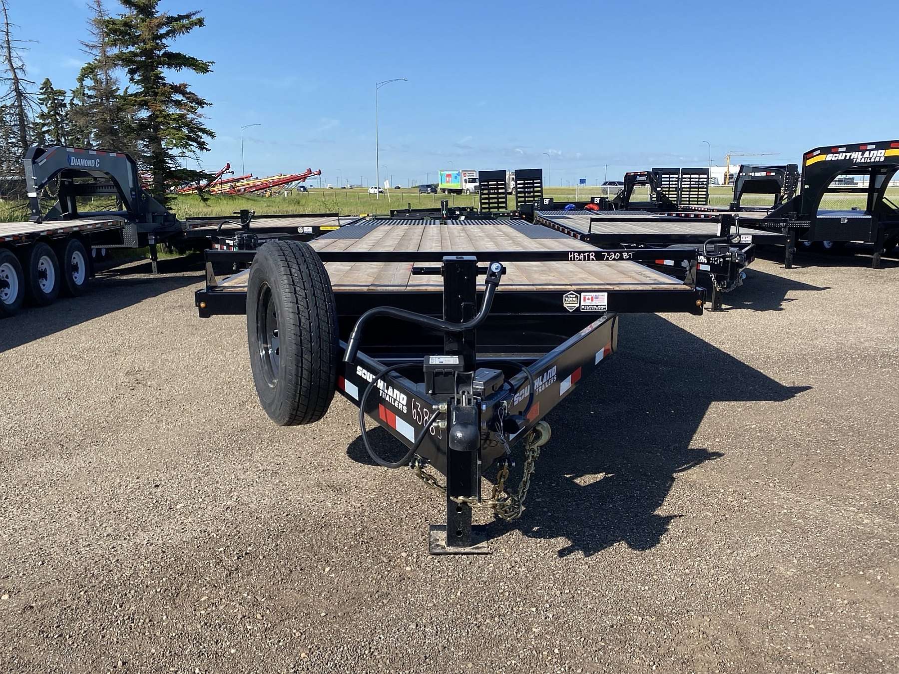 2026 Southland 20'+5' Tri-Axle Highboy Trailer
