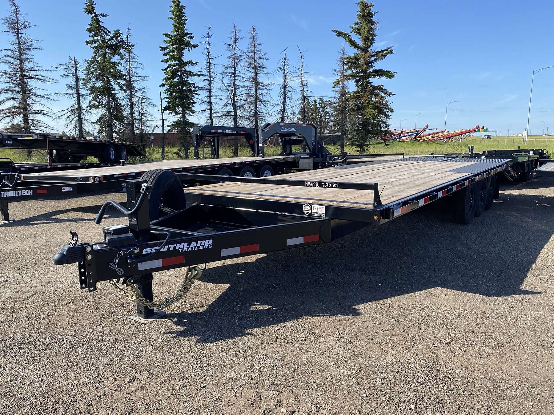 2026 Southland 20'+5' Tri-Axle Highboy Trailer