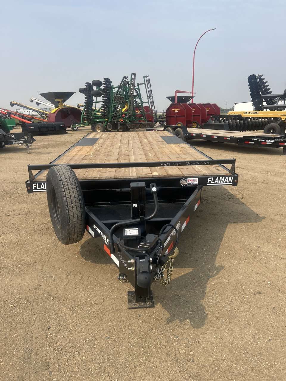 2026 Southland 20' Deckover Tandem 7K Trailer