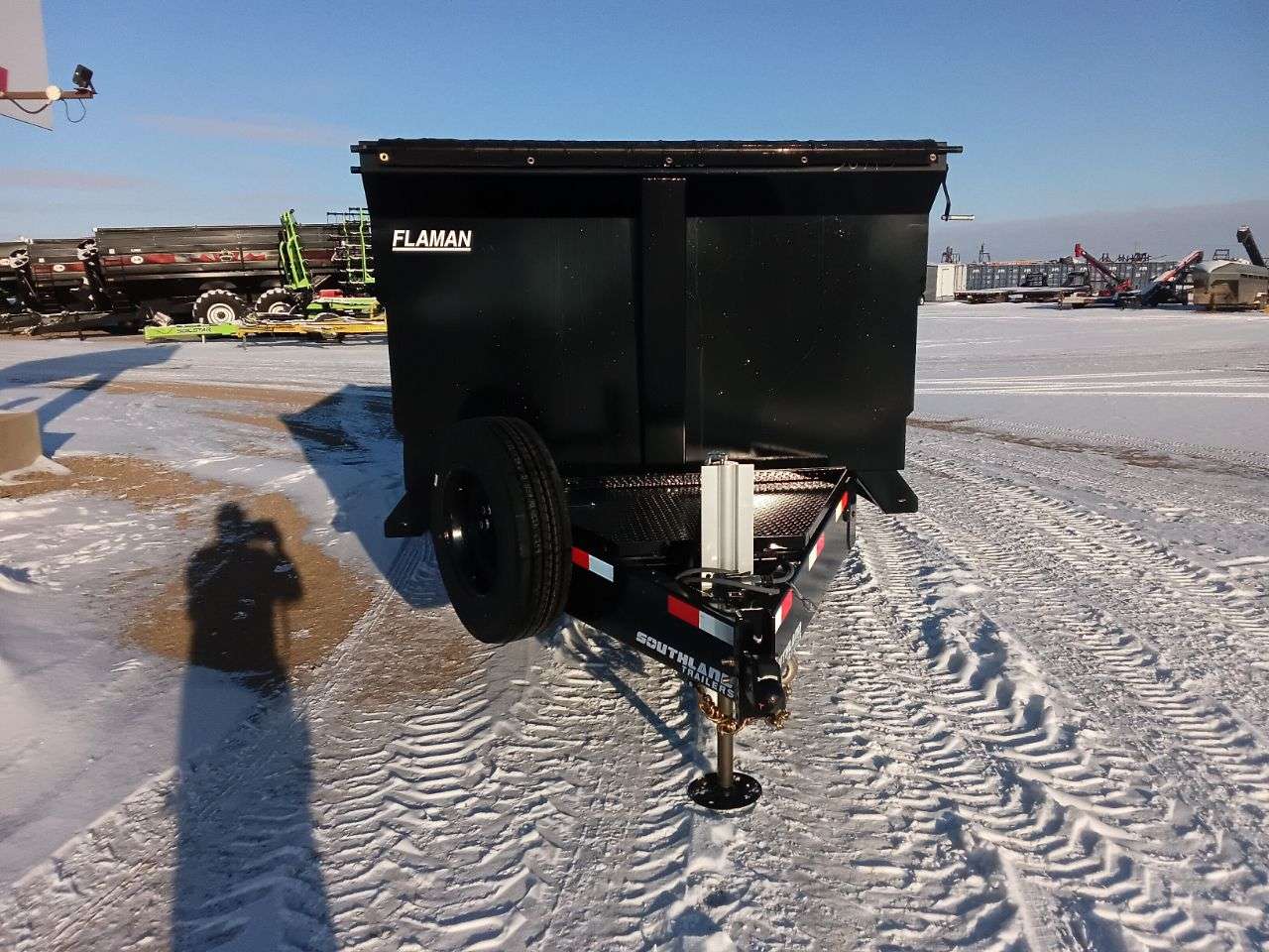 2026 Southland 20K 7' x 16' High Side Dump Trailer