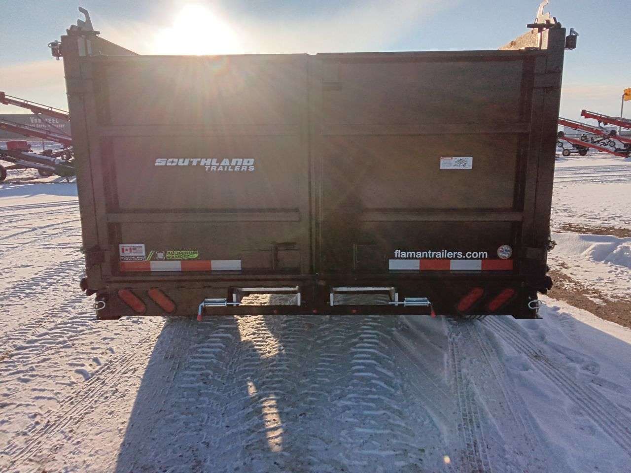 2026 Southland 20K 7' x 16' High Side Dump Trailer