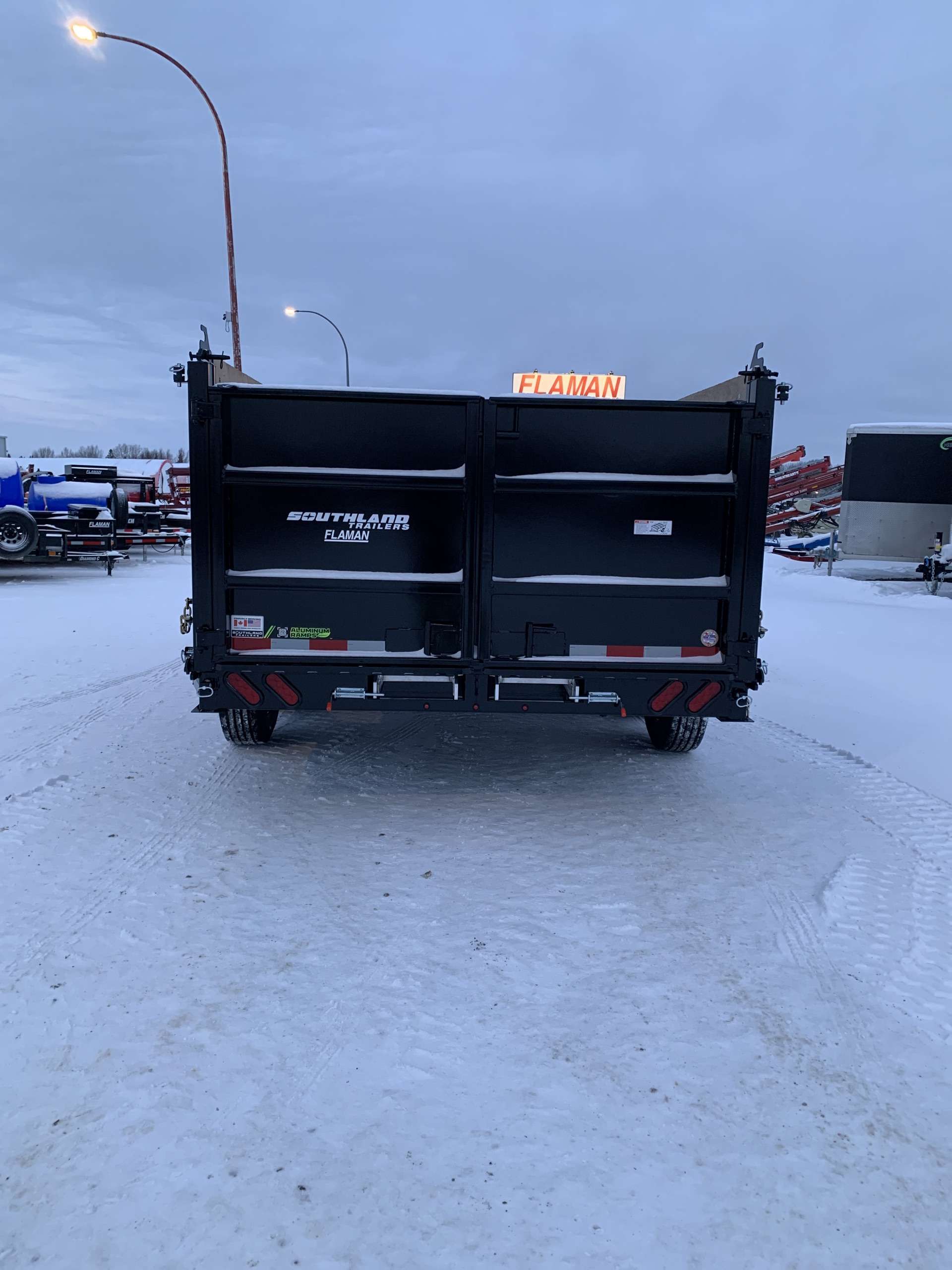 2026 Southland 20K 7' x 16' High Side Dump Trailer