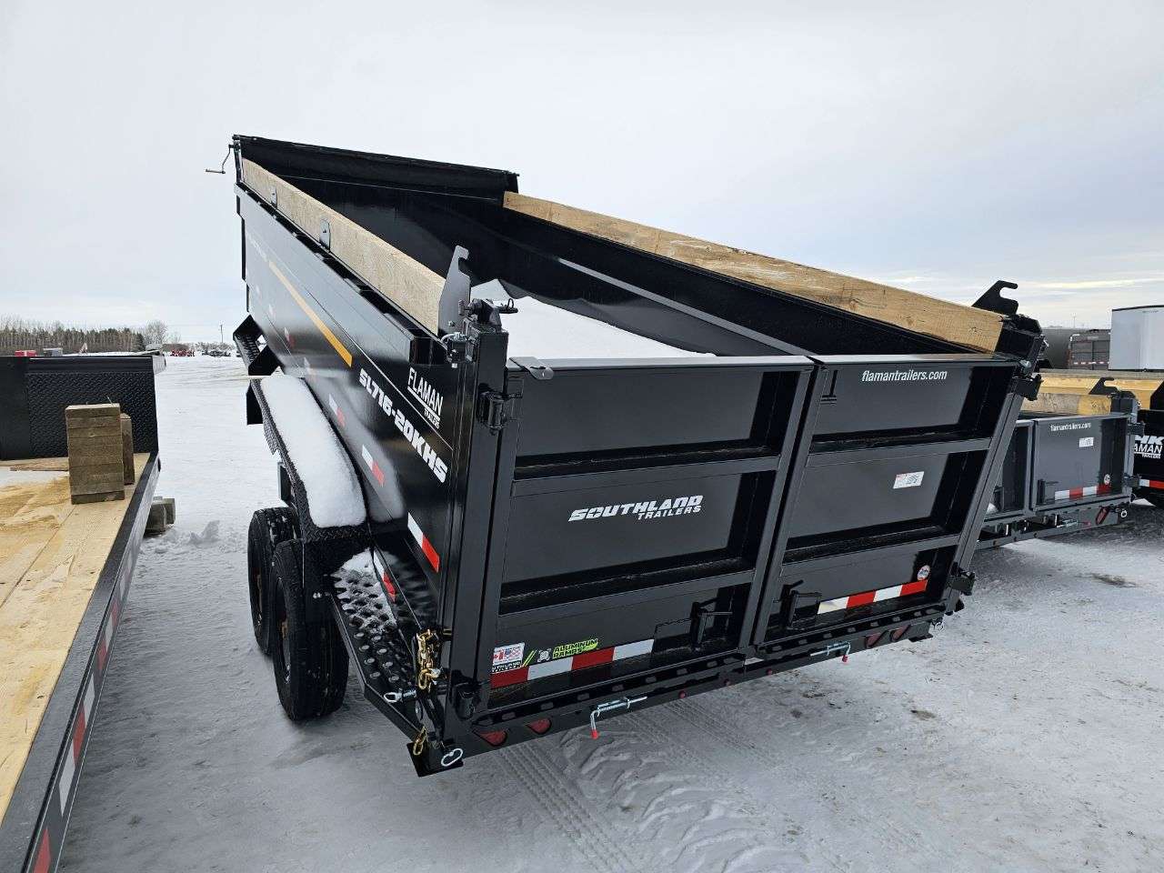 2026 Southland 20K 7' x 16' High Side Dump Trailer