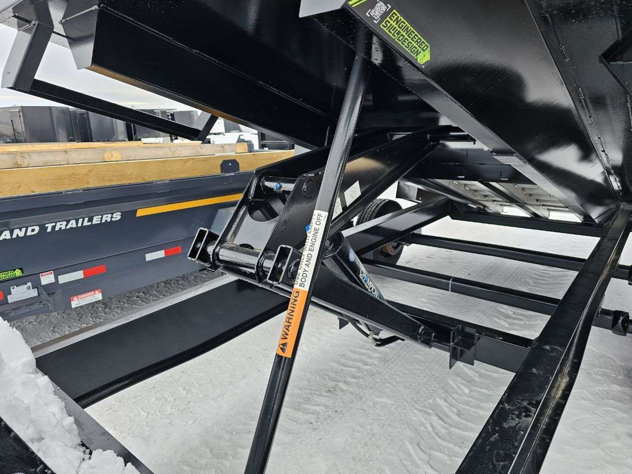 2026 Southland 20K 7' x 16' High Side Dump Trailer