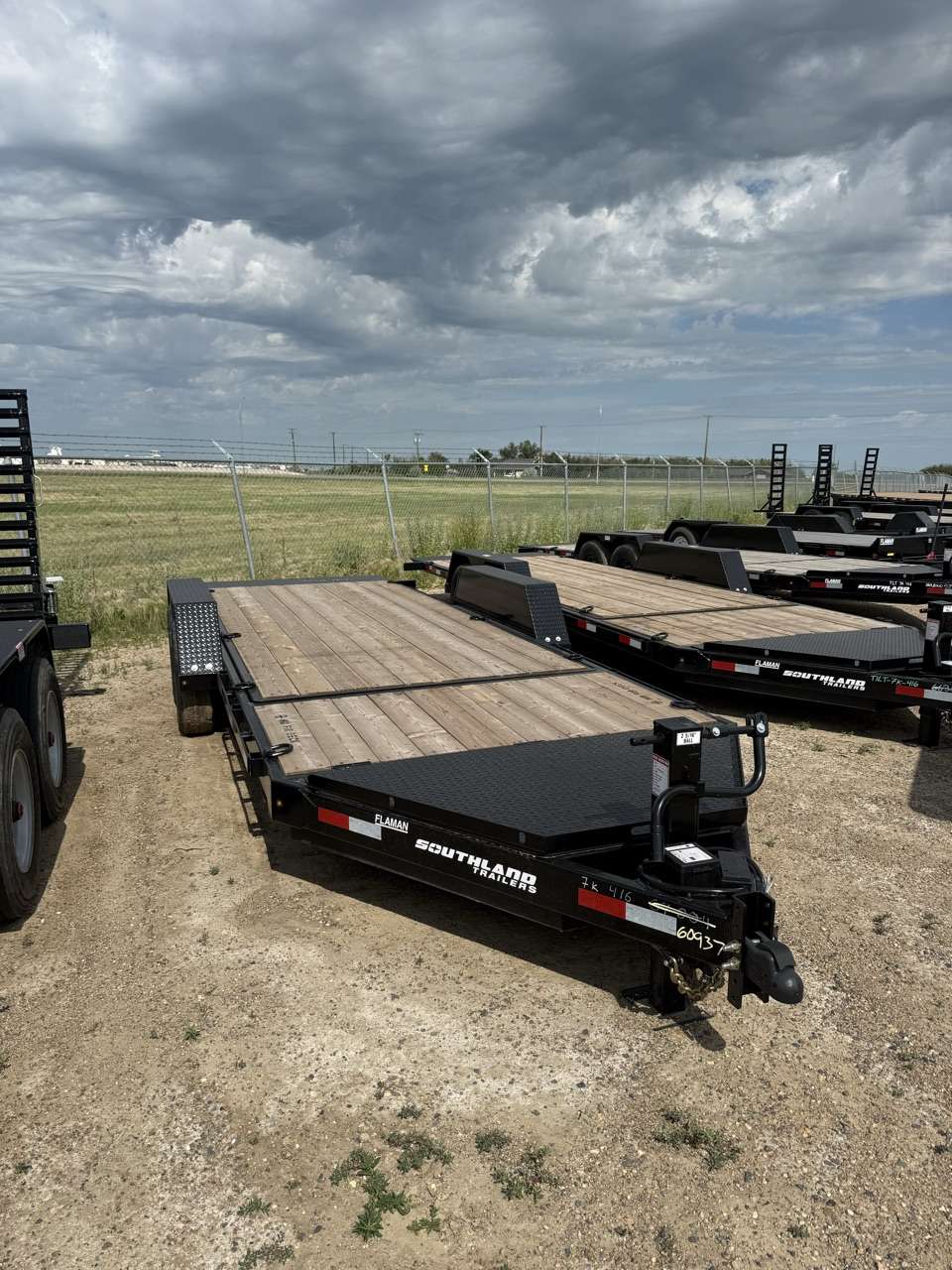 2026 Southland 22' (6' + 16') Partial Tilt Tandem 7K Trailer