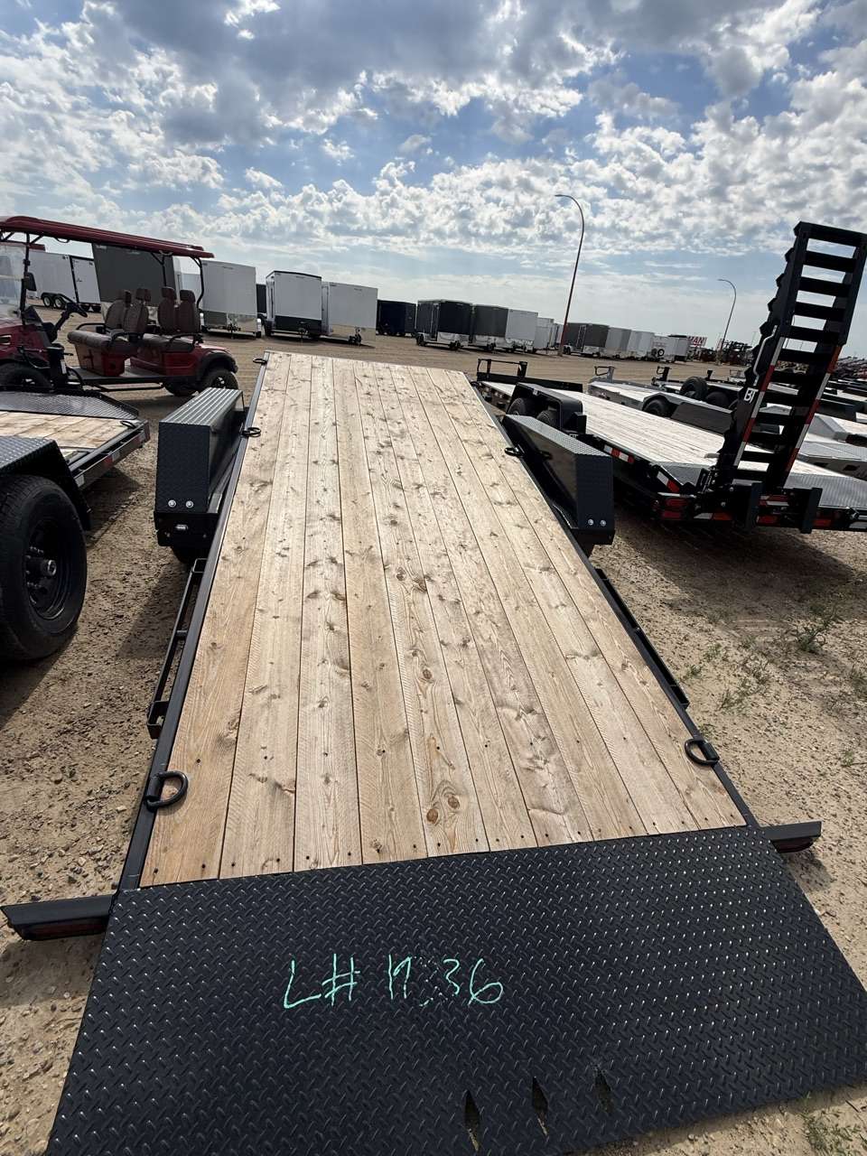 2026 Southland 22' (6' + 16') Partial Tilt Tandem 7K Trailer
