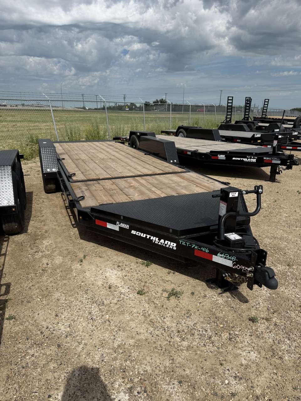 2026 Southland 22' (6' + 16') Partial Tilt Tandem 7K Trailer