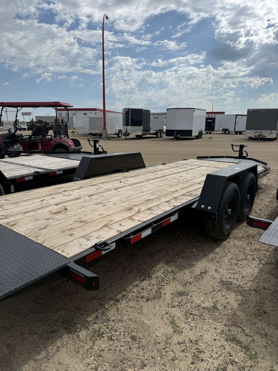 2026 Southland 22' (6' + 16') Partial Tilt Tandem 7K Trailer