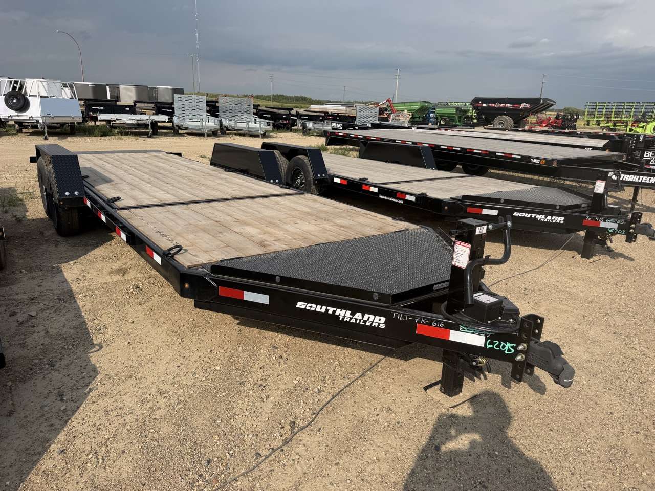 2026 Southland 22' (6' + 16') Partial Tilt Tandem 7K Trailer