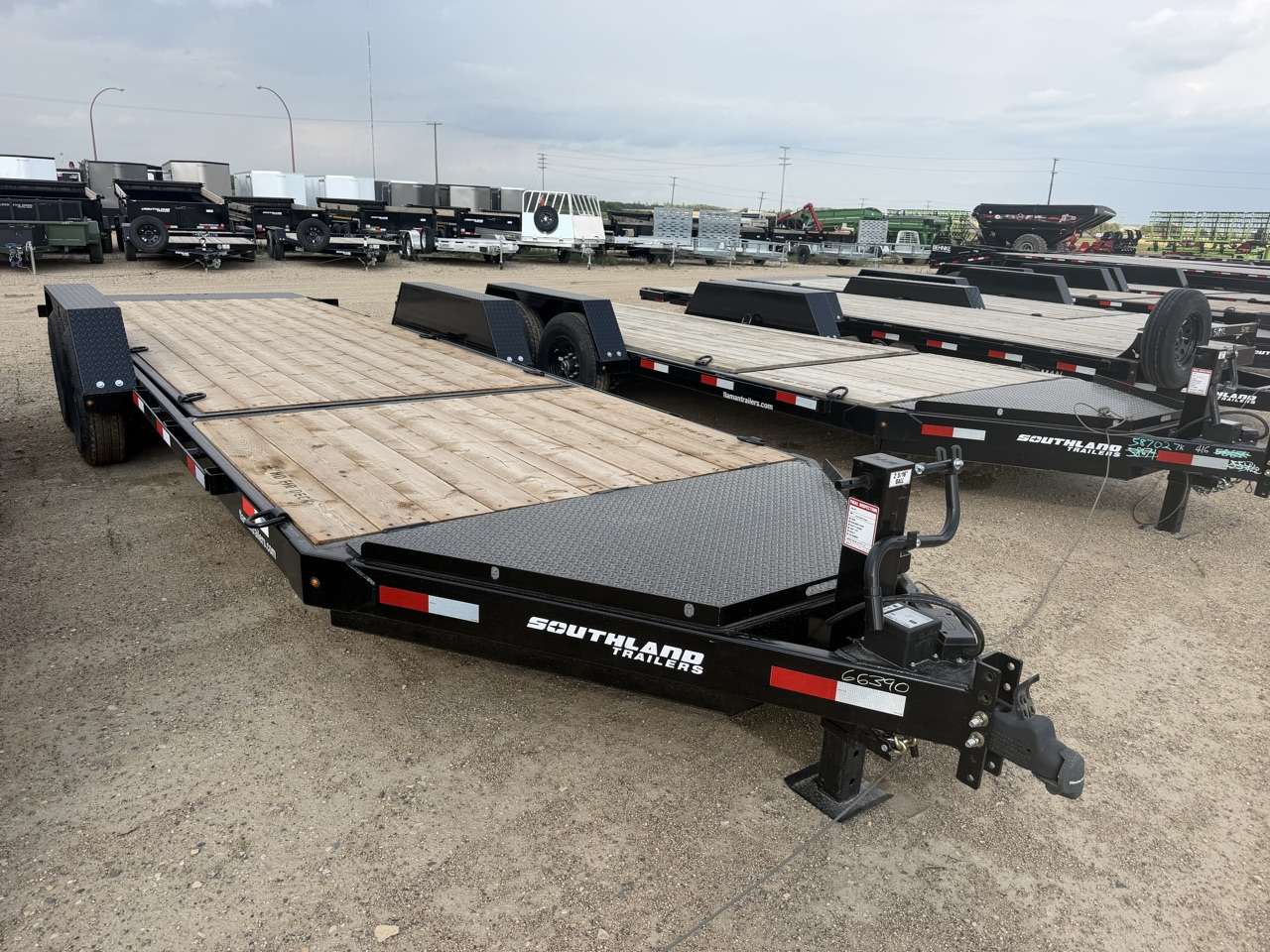 2026 Southland 22' (6' + 16') Partial Tilt Tandem 7K Trailer