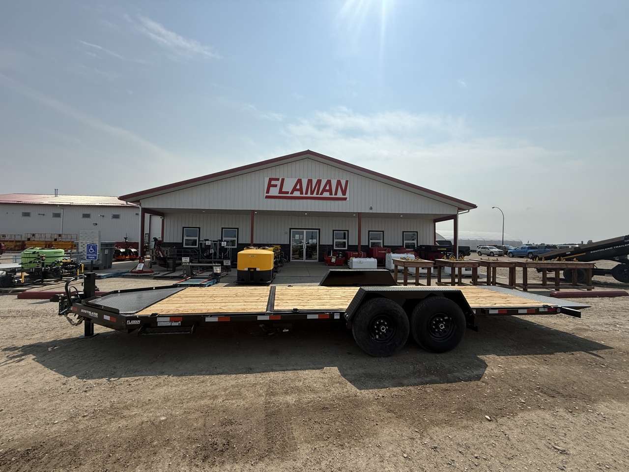 2026 Southland 22' (6' + 16') Partial Tilt Tandem 7K Trailer
