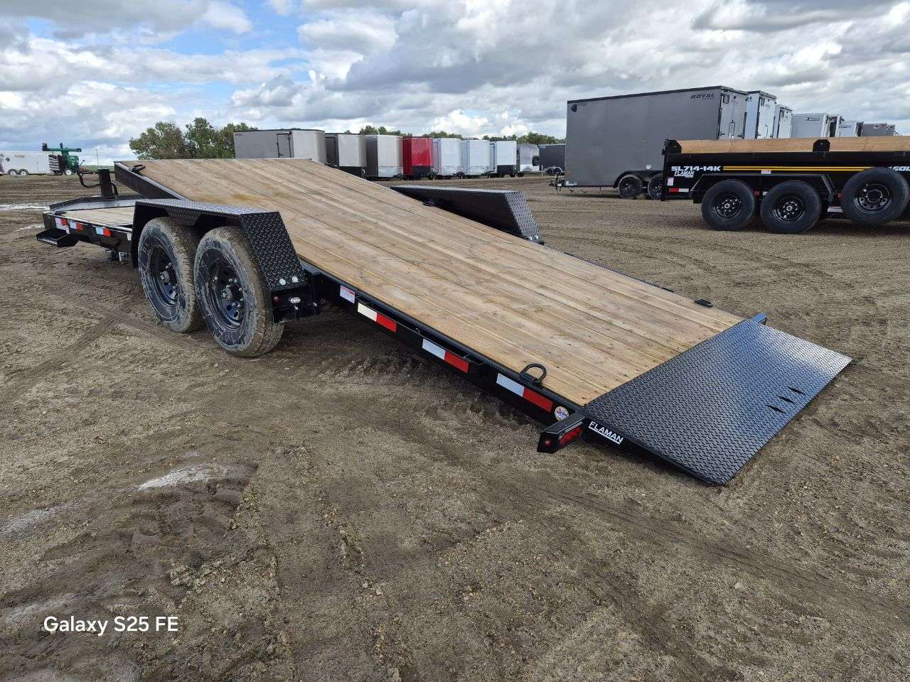 2026 Southland 22' (6' + 16') Partial Tilt Tandem 8K Trailer