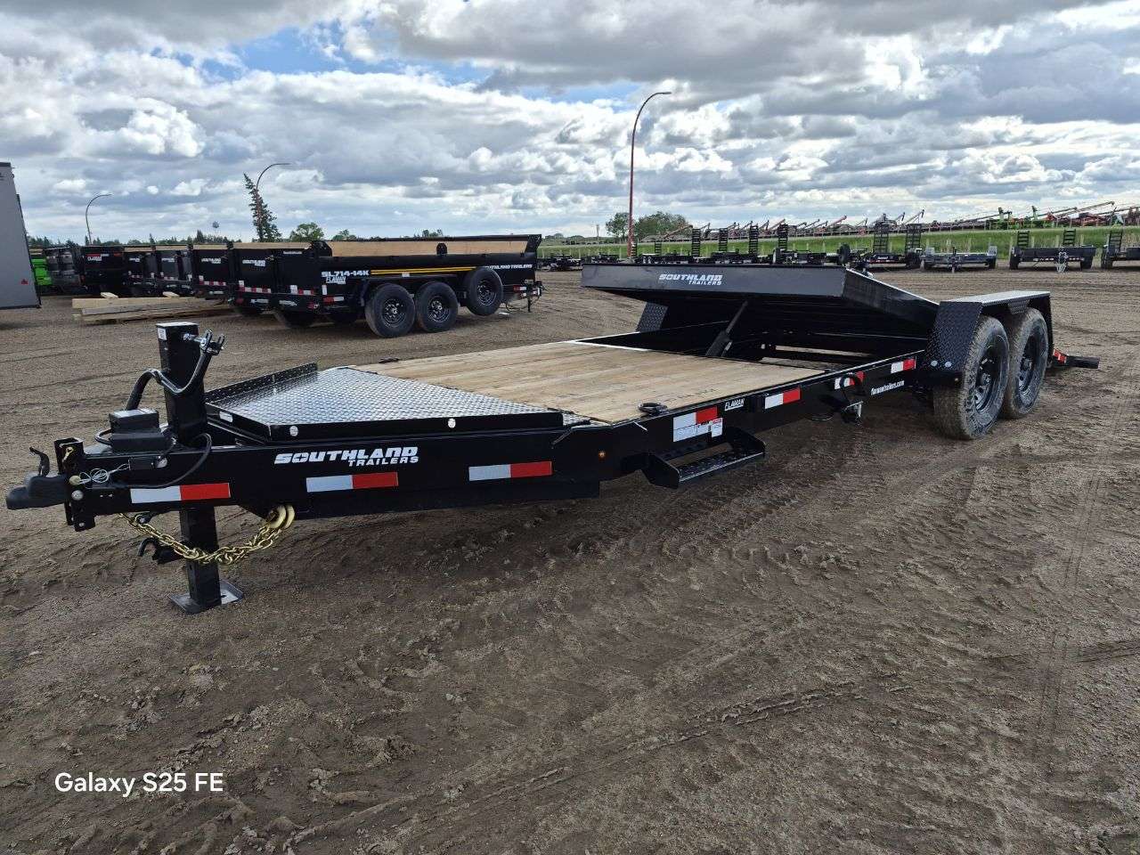 2026 Southland 22' (6' + 16') Partial Tilt Tandem 8K Trailer