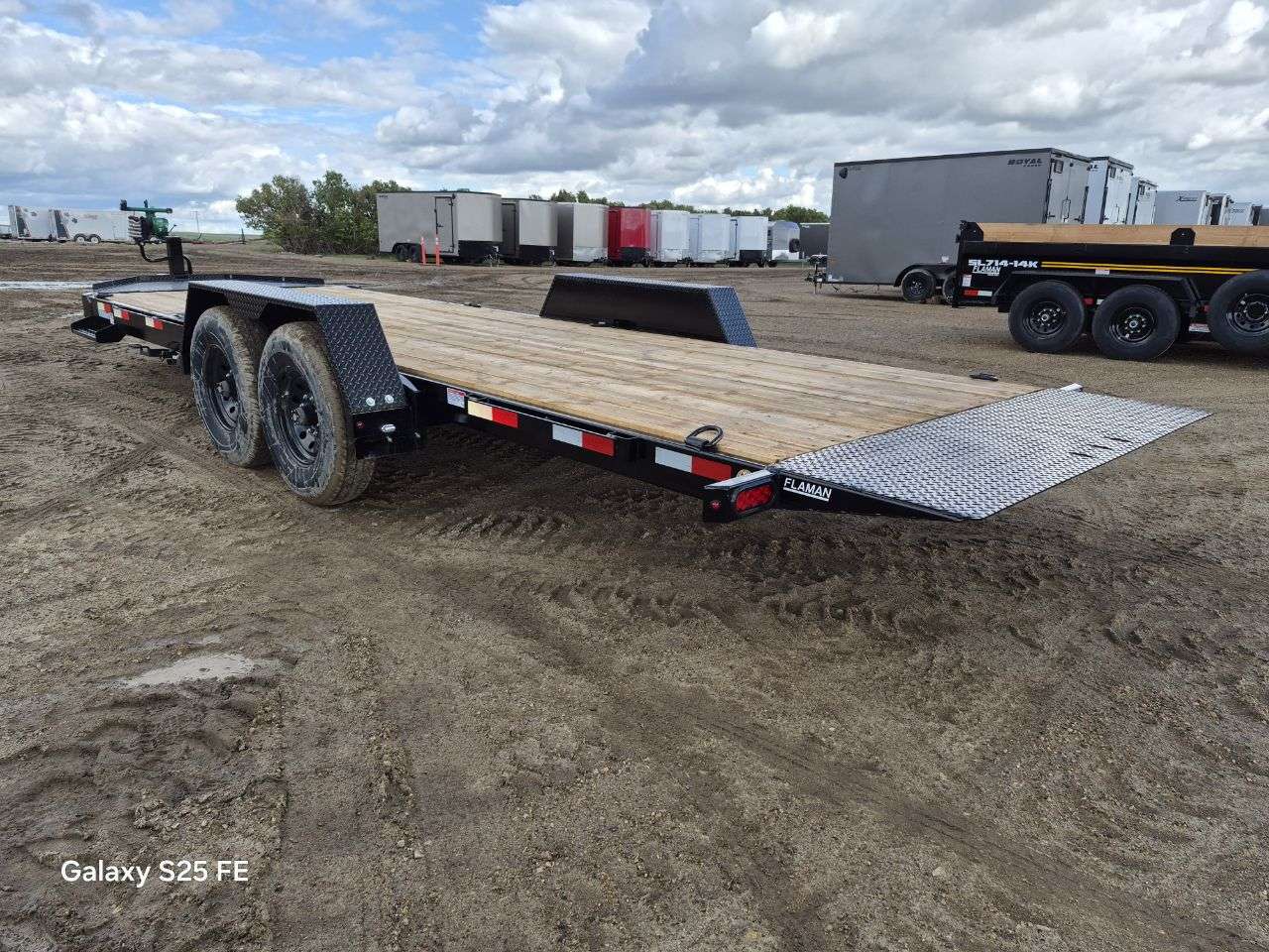 2026 Southland 22' (6' + 16') Partial Tilt Tandem 8K Trailer