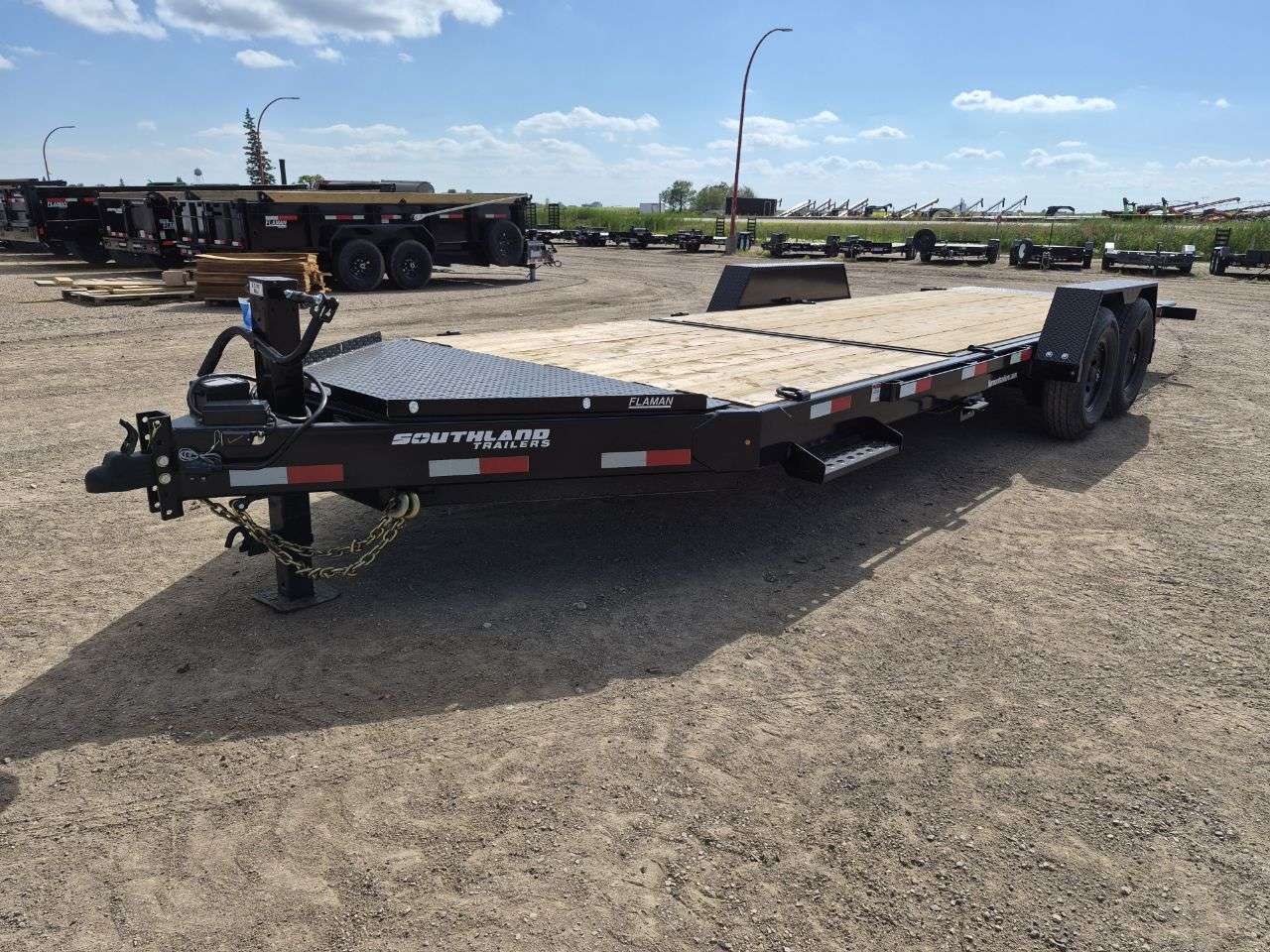 2026 Southland 22' (6' + 16') Partial Tilt Tandem 8K Trailer