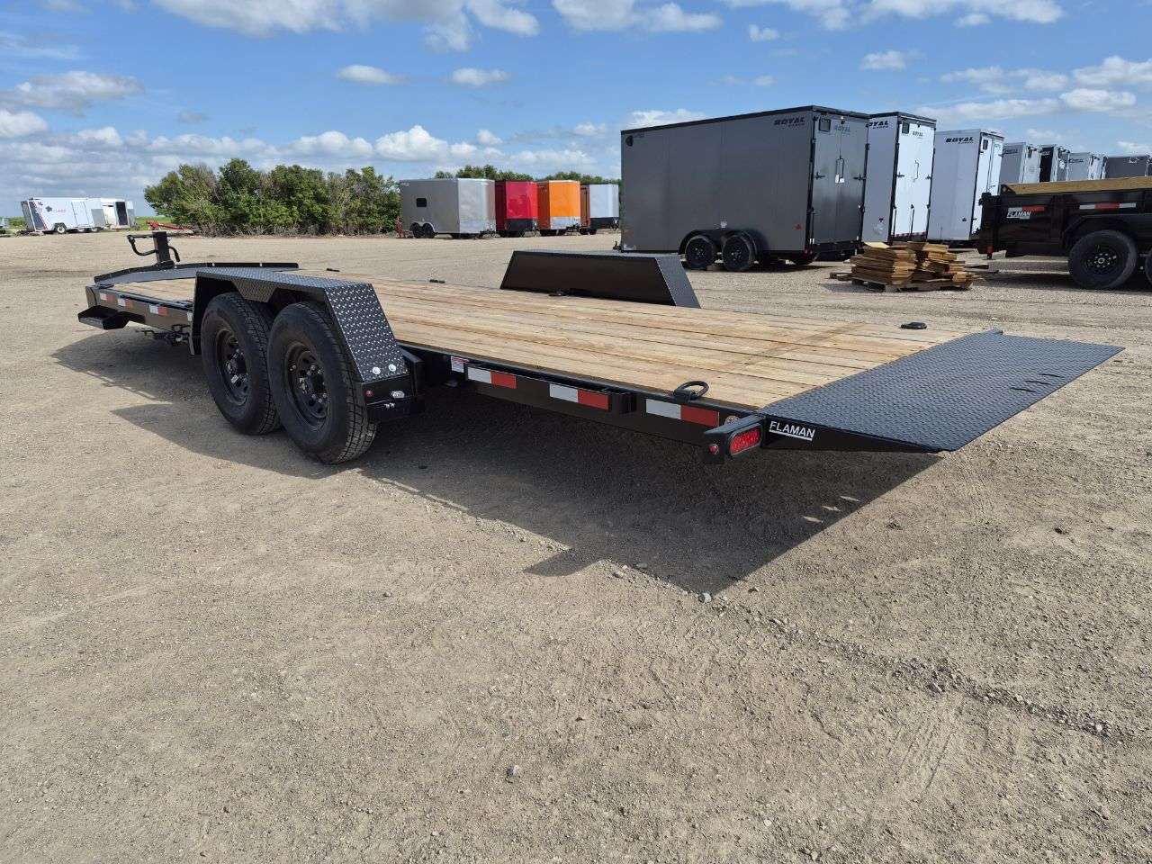 2026 Southland 22' (6' + 16') Partial Tilt Tandem 8K Trailer