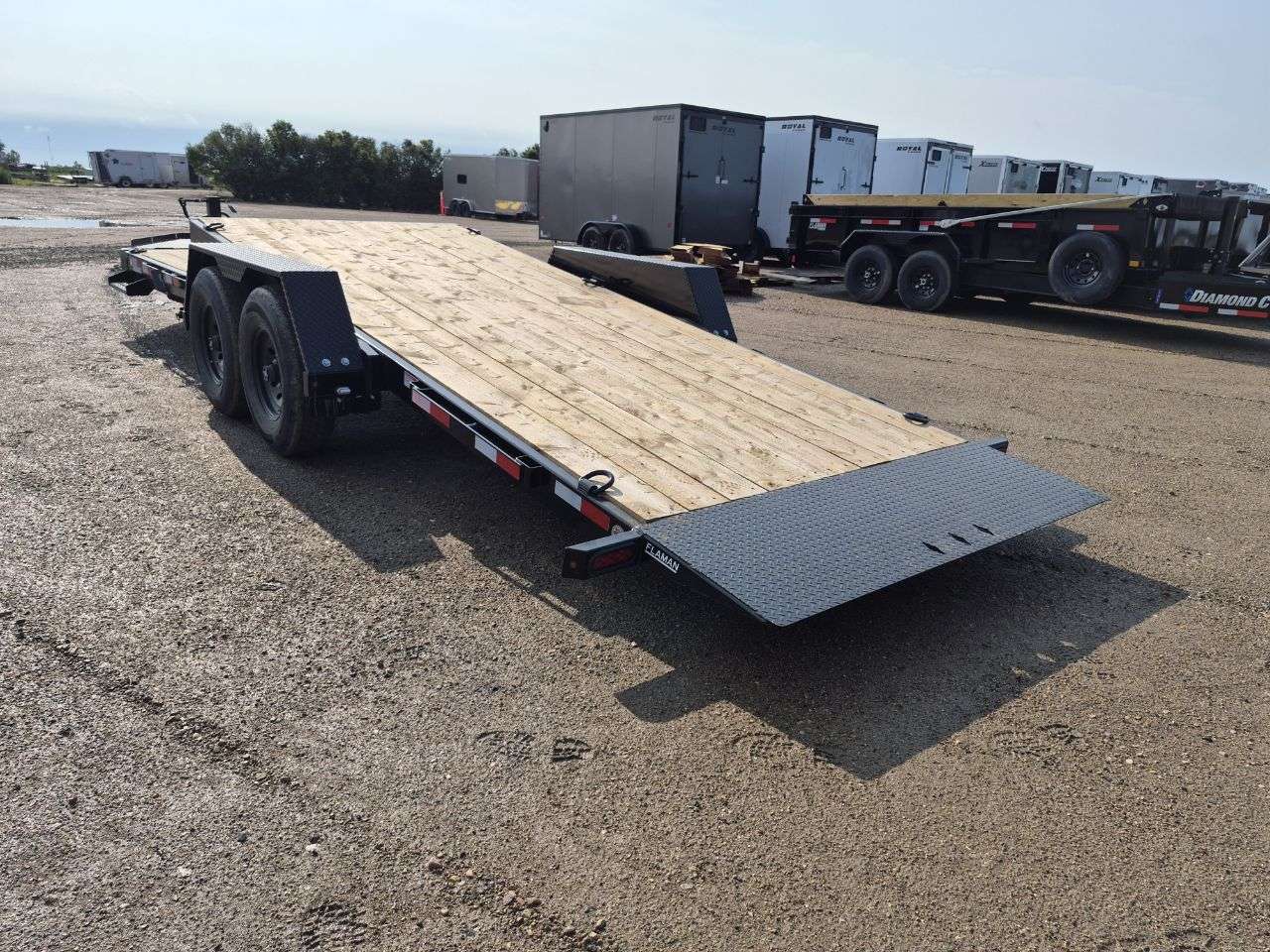 2026 Southland 22' (6' + 16') Partial Tilt Tandem 8K Trailer