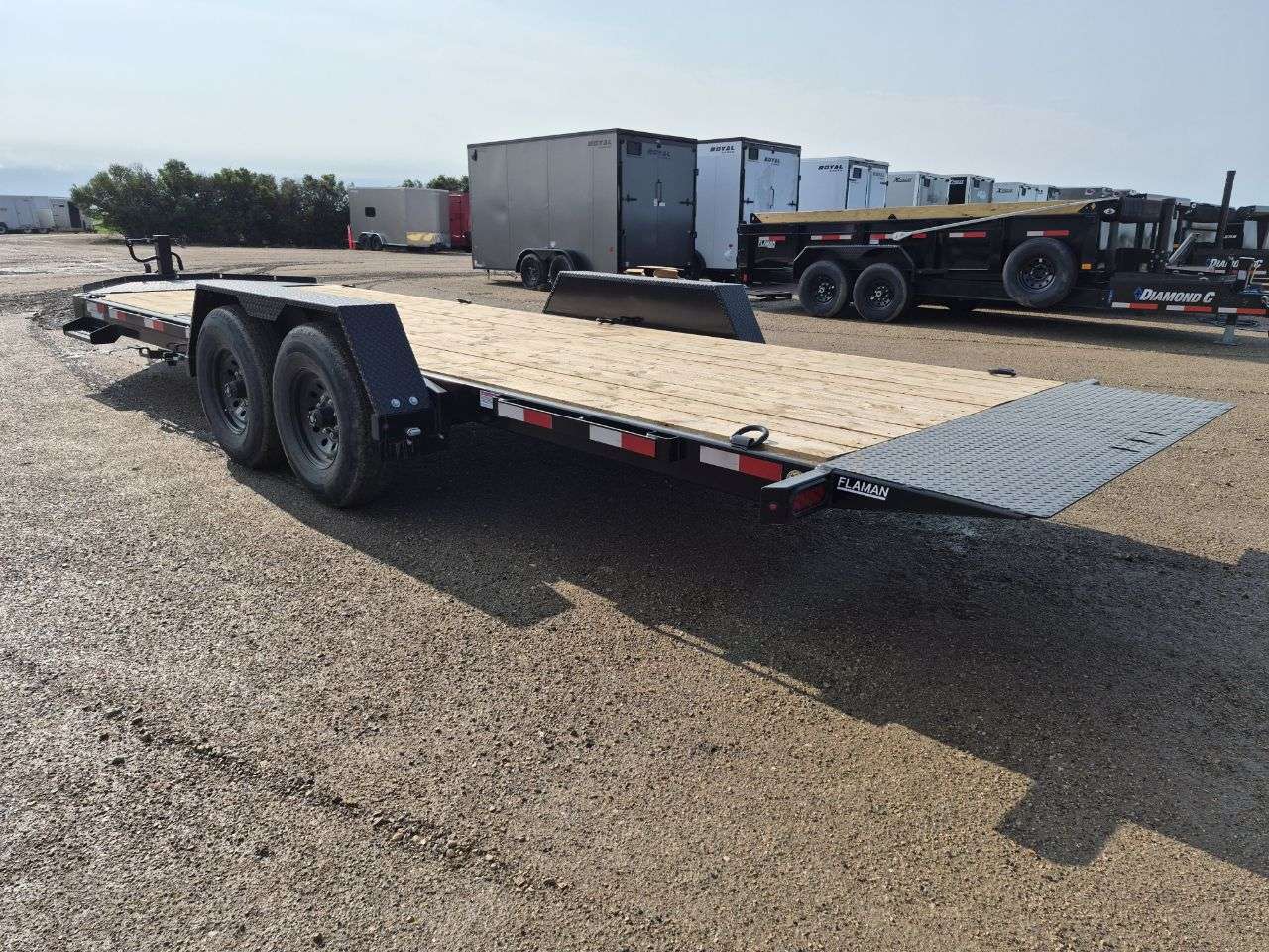 2026 Southland 22' (6' + 16') Partial Tilt Tandem 8K Trailer