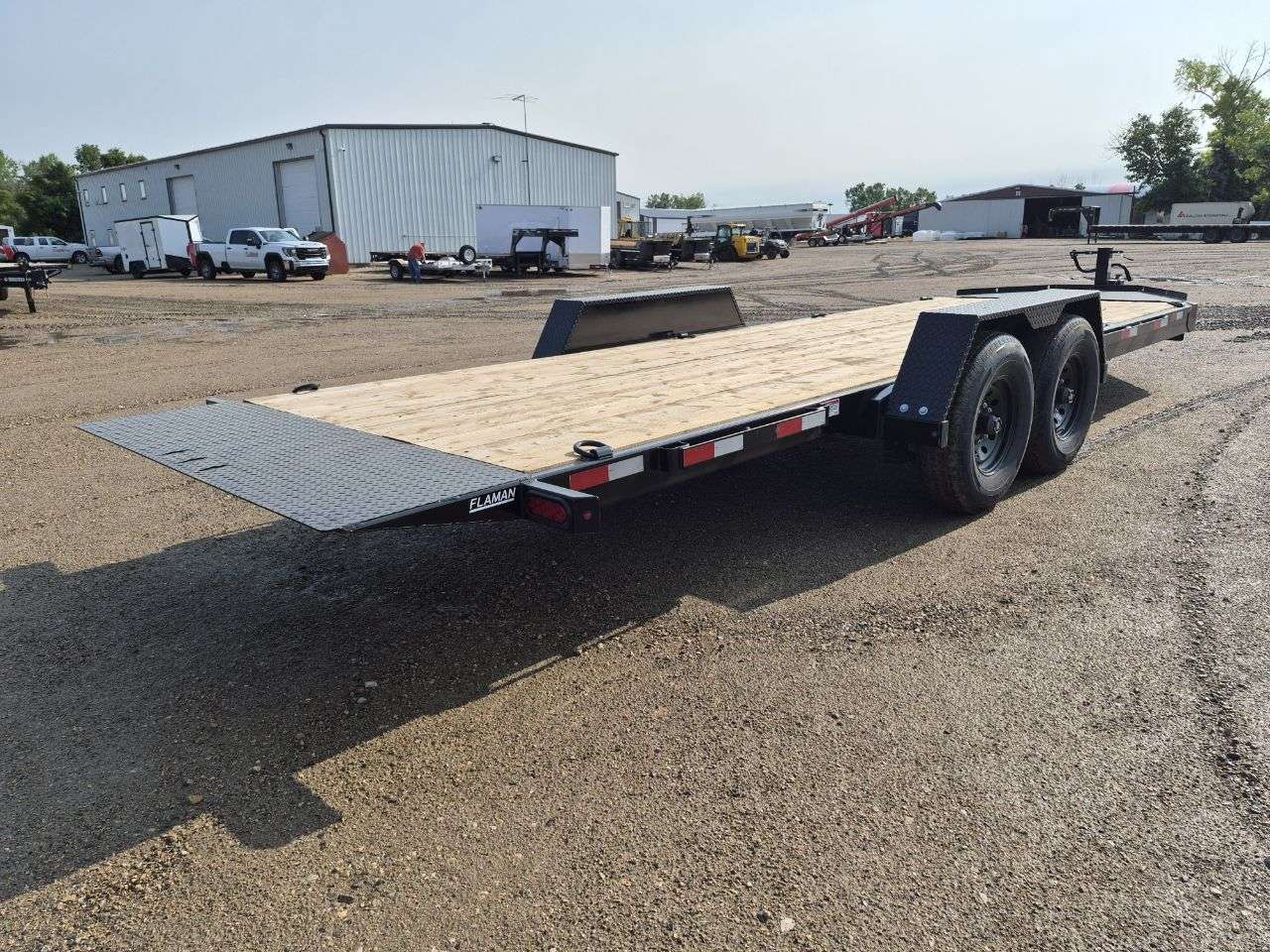 2026 Southland 22' (6' + 16') Partial Tilt Tandem 8K Trailer