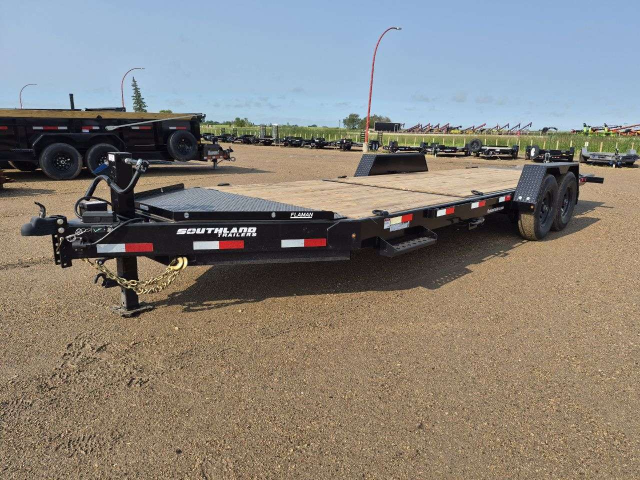 2026 Southland 22' (6' + 16') Partial Tilt Tandem 8K Trailer