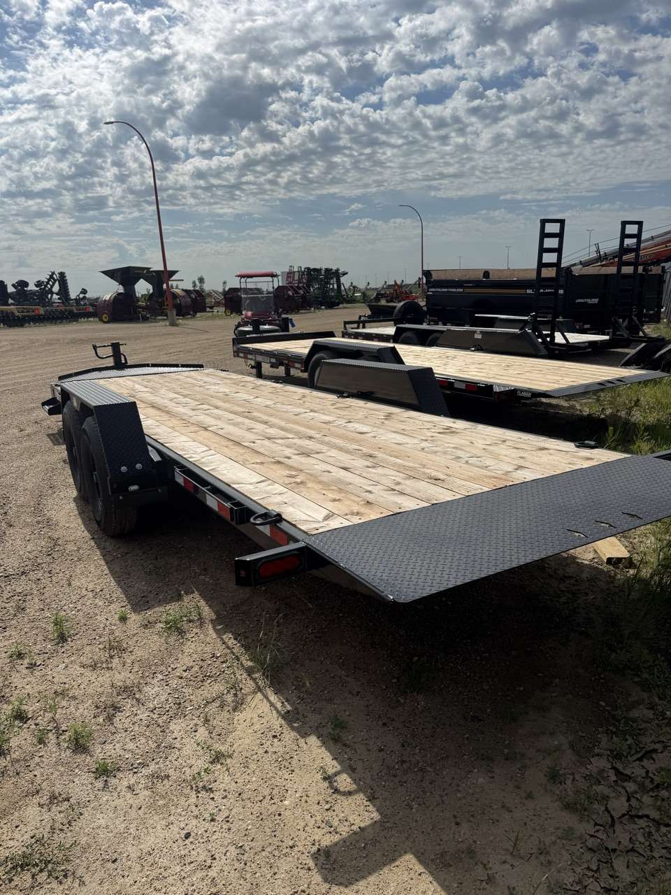 2026 Southland 22' (6' + 16') Partial Tilt Tandem 8K Trailer