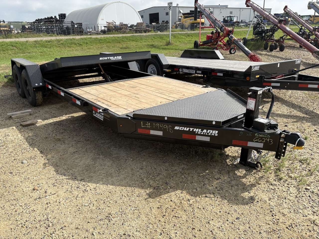 2026 Southland 22' (6' + 16') Partial Tilt Tandem 8K Trailer