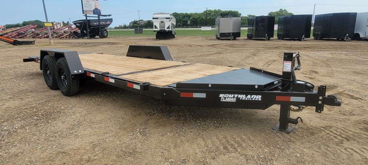 2026 Southland 22' (6' + 16') Partial Tilt Tandem 8K Trailer