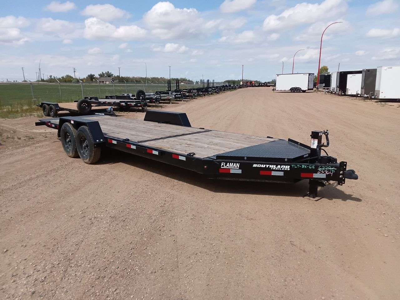 2026 Southland 22' (6' + 16') Partial Tilt Tandem 8K Trailer