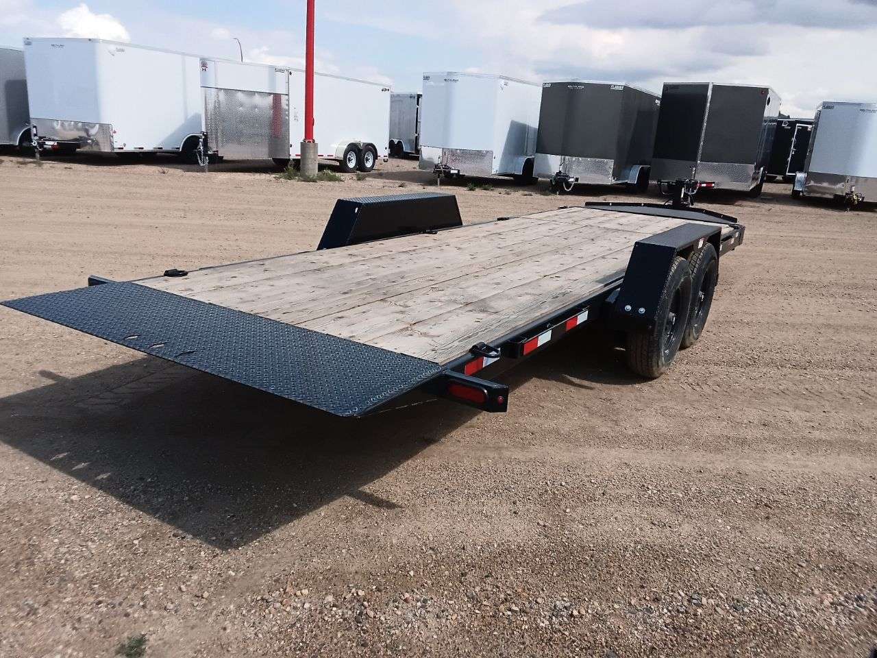 2026 Southland 22' (6' + 16') Partial Tilt Tandem 8K Trailer